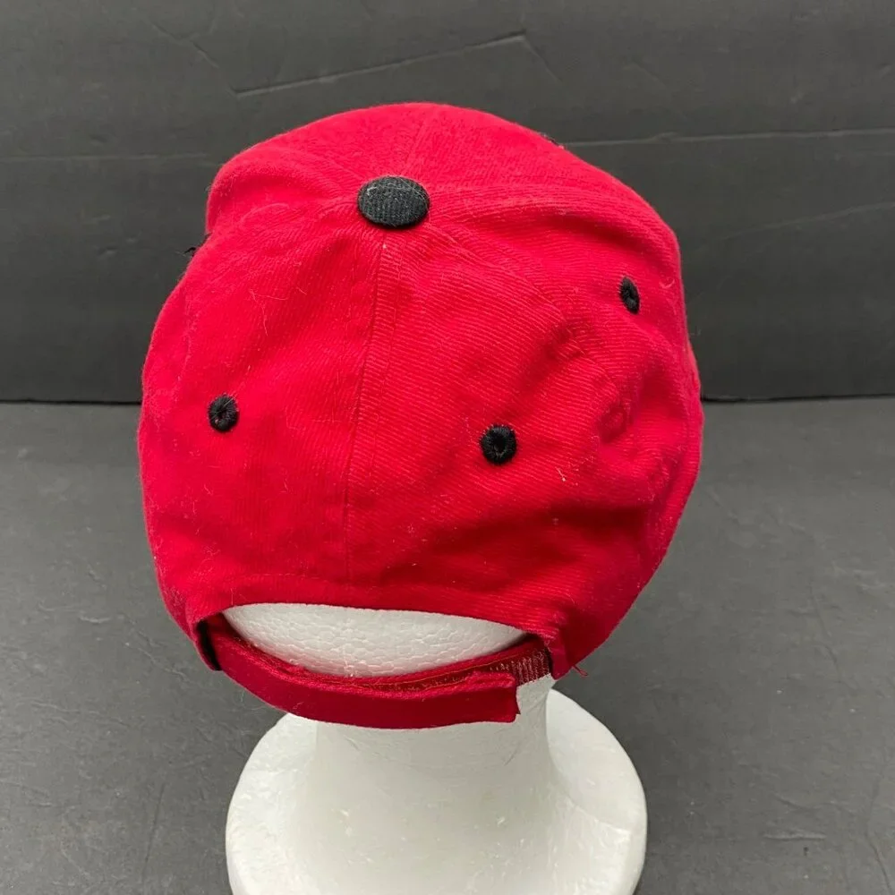 NC State Wolfpack NCAA Youth Adjustable Red Ball Cap Cotton Go Wolfpack Fan Gear
